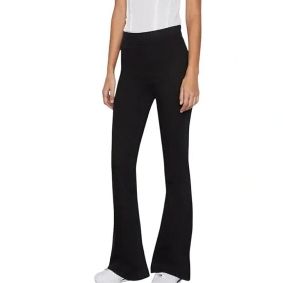 New! Frame The Jetset Flare Black Jeans -‎ Size 1 - Picture 1 of 7